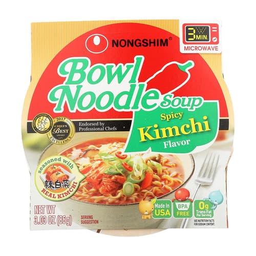 Nongshm Bowl Noodle • Kimchi