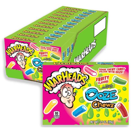 Concession Candy Warheads Sour Ooze Chewz Candy
