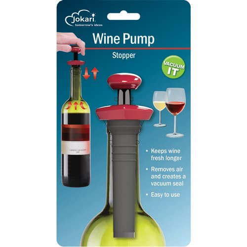 Jokari • Wine Bottle Pump Vacuum Stopper