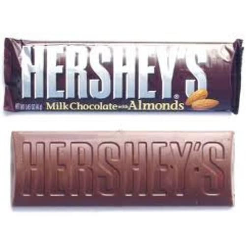 Hershey's Milk Choocolate With Almonds Candy Bar