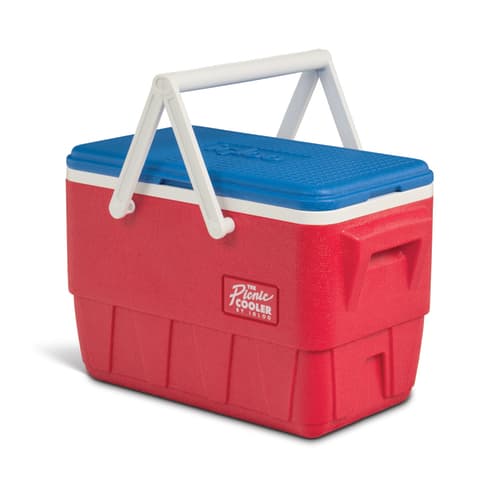 Igloo Cooler • Retro Picnic Basket Red