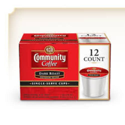 Community Coffee Single Serve • Dark Roast
