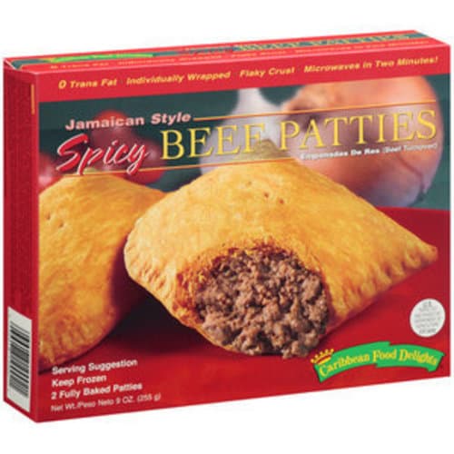 Caribbean Food Delights • Beef Spicy Patties