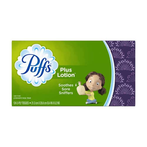 Puffs Plus Family Size Facial Tissue