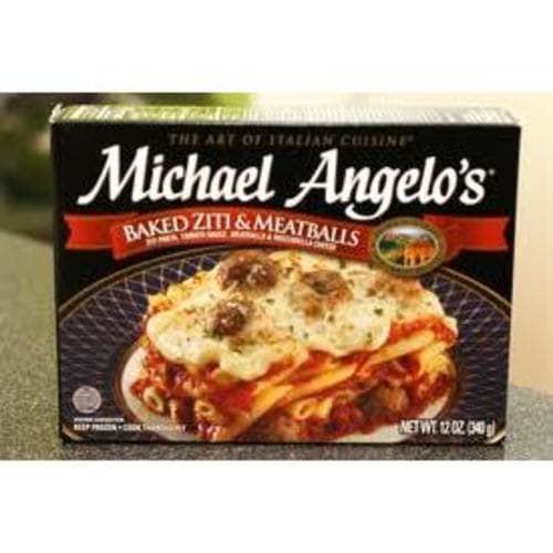 Michael Angelo's Frozen Baked Zita & Meatball Dinner