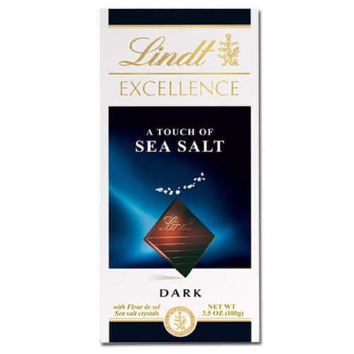 Lindt Excellence Bar • Dark with Sea Salt