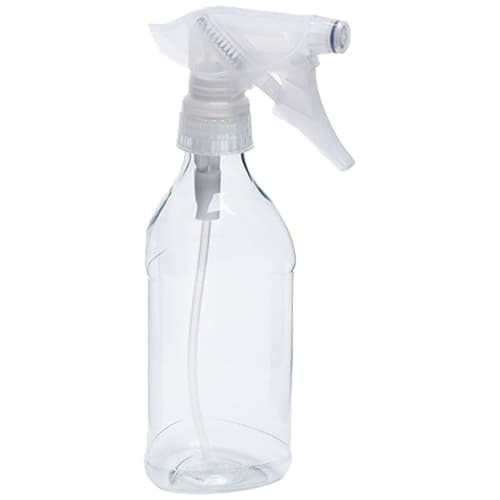 White Clear Plastic Spray Bottle • 32 oz
