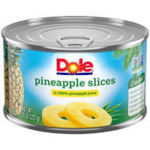 Dole Sliced Pineapple In Juice