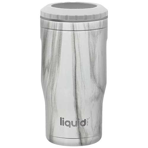 Icy Bev Kooler • White 4 In 1 Insulator / Tumbler