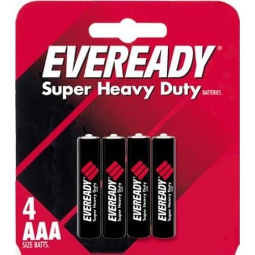 Eveready Batteries Aaa 4ct