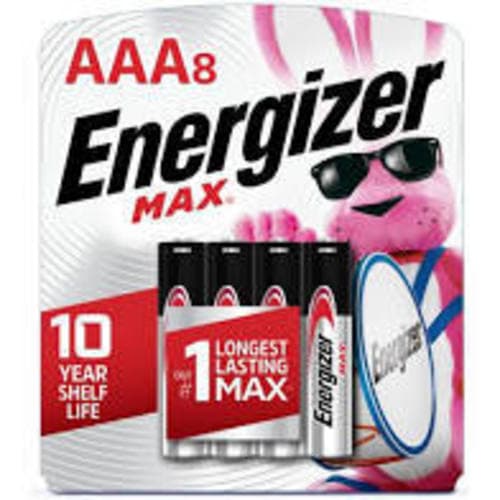 Energizer Battery • Max Aaa 8pk