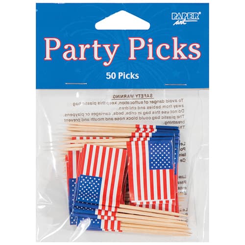 American Flag Party Picks