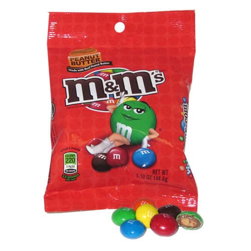 M&m's Peg Bag • Peanut Butter