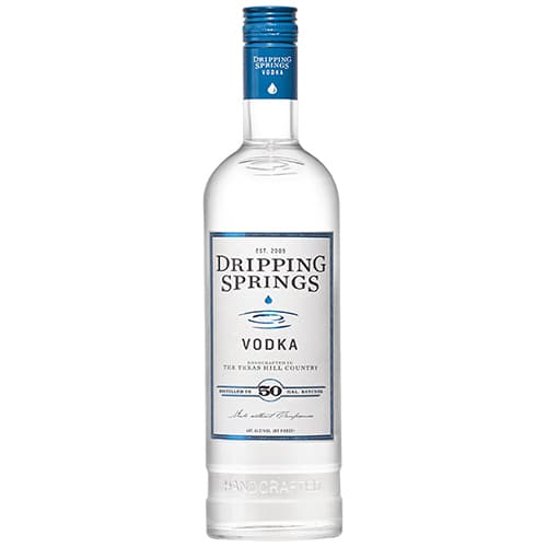 Dripping Springs Vodka with Mix