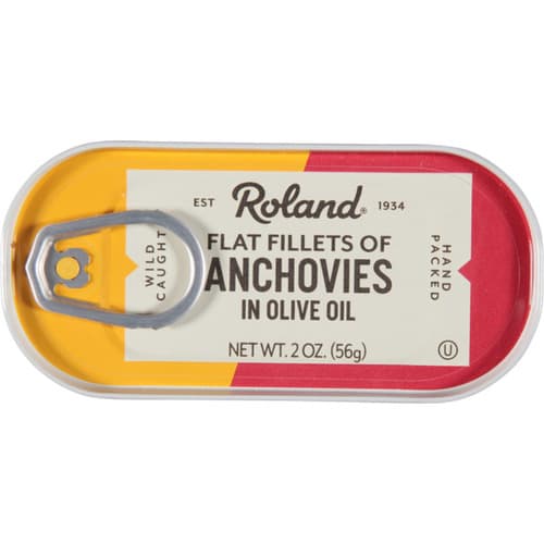 Roland Anchovy Fillets Flat