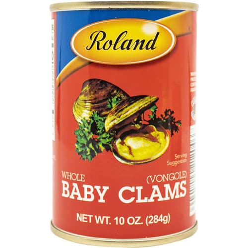 Roland Clams • Baby Whole In Water