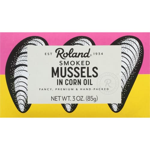 Roland Smoked Mussels