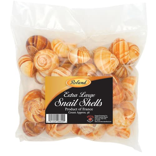 Roland Snail Shells • Ex Large 3 Dozen Bag