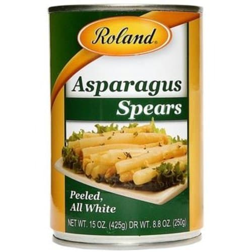Roland Asparagus Spears White Canned