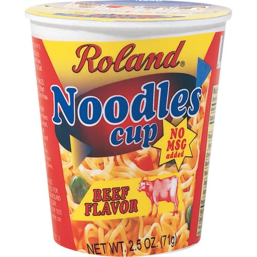 Roland Beef Noodle Cup