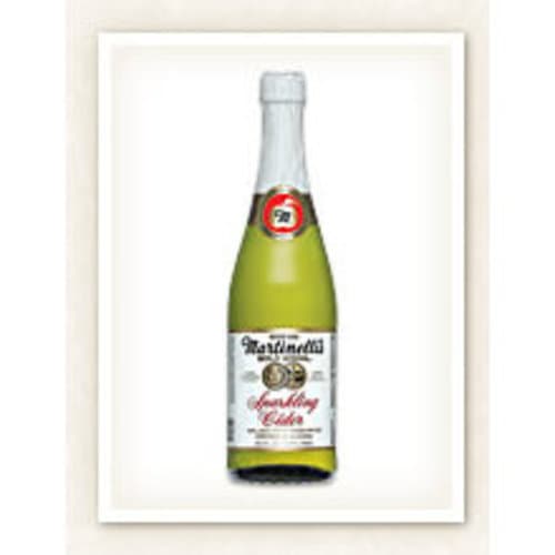 Martinelli's Gold Medal Sparkling Cider Glass Bottle