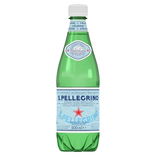 San Pellegrino Water • 500 Ml Plastic