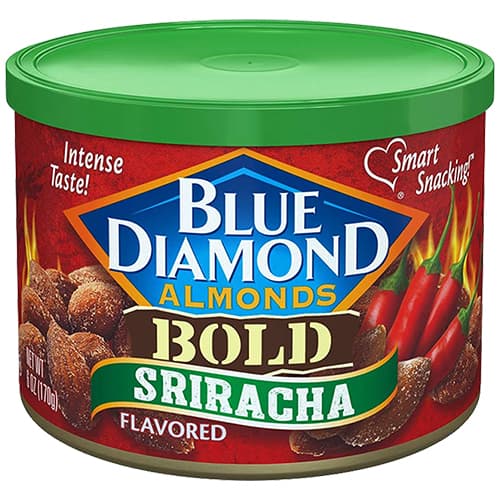 Blue Diamond Almond • Bold Sriracha