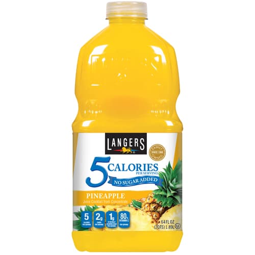 Langers Juice • 5 Calorie Pineapple Cocktail