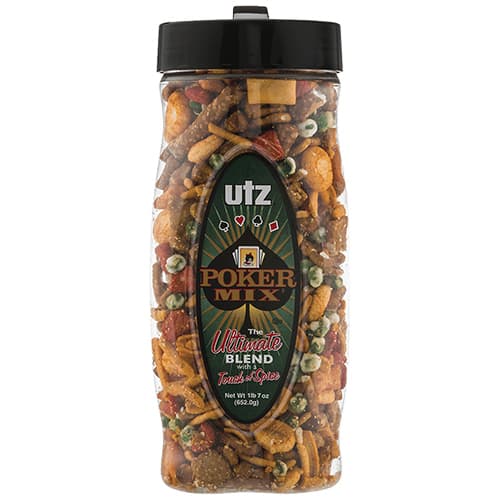 Utz Snack Mix Tub • Poker Ultimate Blend