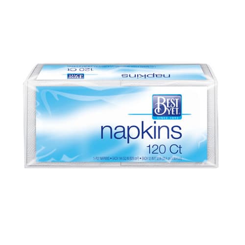 Best Yet • Napkins 1-ply 120ct