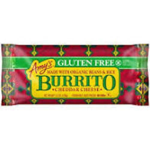 Amy's Burrito • Bean & Cheese Gluten Free