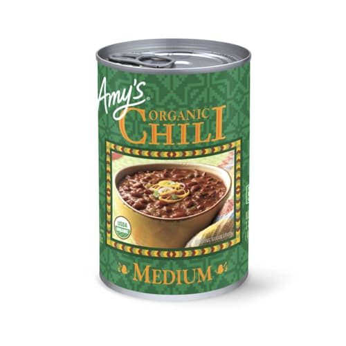 Amys Chili Medium Lite Gluten Free
