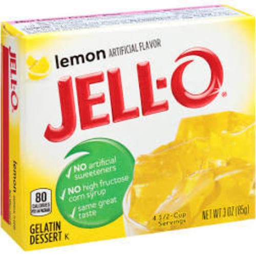 Jell-o Lemon Gelatin Dessert