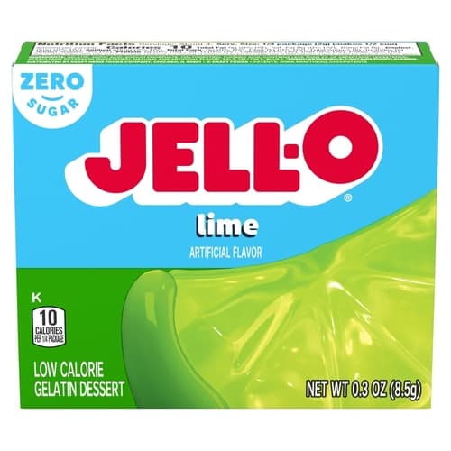 Jello Sugar Free Lime Gelatin Dessert