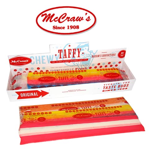 Mccraws Giant Taffy • Assorted