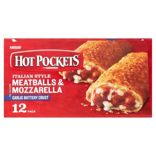 Hot Pockets • Italian Style Meatballs & Mozzarella