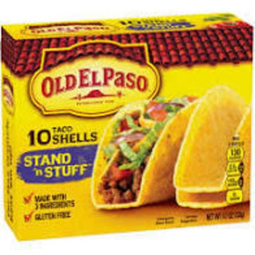 Old El Paso Stand 'n Stuff Yellow Corn Taco Shells 10 Ct