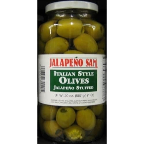 Jalapeno Sam Jalapeno Stuffed Olives  Ital Style