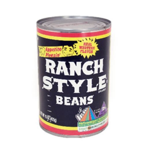 Ranch Style Black Beans  Canned Beans