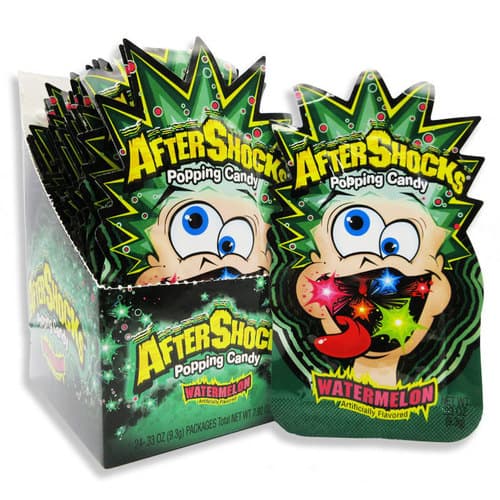 Aftershocks Popping Candy • Watermelon