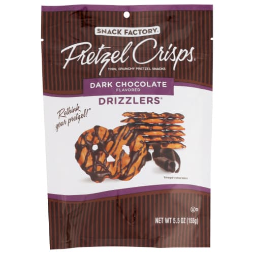The Snack Factory Pretzel • Dark Chocolate Drizzlers
