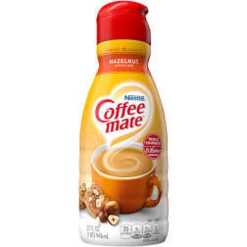 Coffeemate Creamer Hazelnut Refrig.
