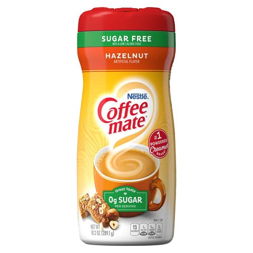 Coffeemate Creamer • Sugar Free Hazelnut
