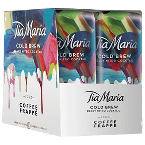 Tia Maria Cold Brew Coffee Frappe 4pk-200ml