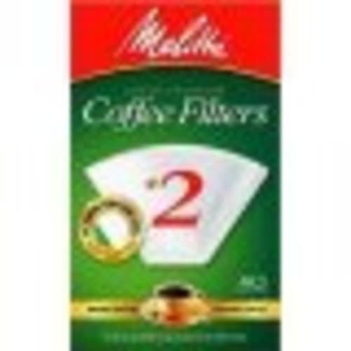 Melitta #2 White Coffee Filter • 40 Ct