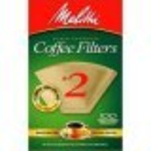 Melitta #2 Brown Coffee Filter • 100 Ct