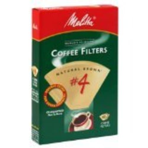 Melitta #4 Brown Coffee Filter • 40 Ct