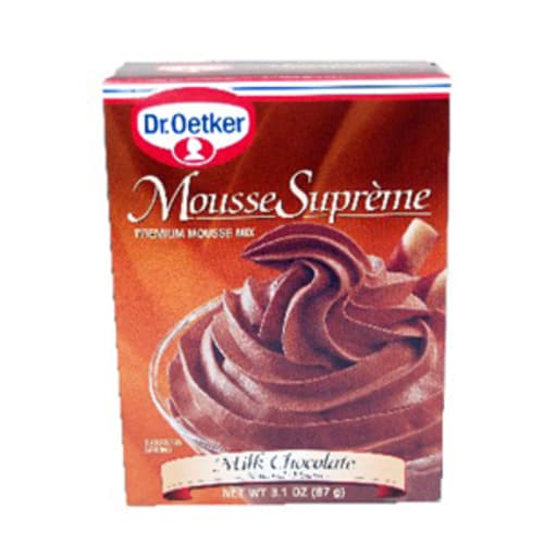 Dr Oetker Mousse • Milk Chocolate