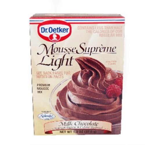 Dr Oetker Light Milk Chocolate Mousse