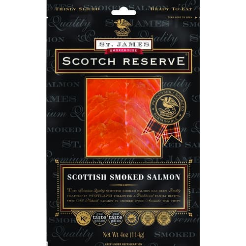 St. James Cold Smoked Salmon • Original 4oz